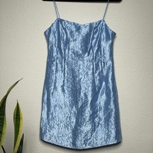 Baby Blue Topshop Babydoll Dress